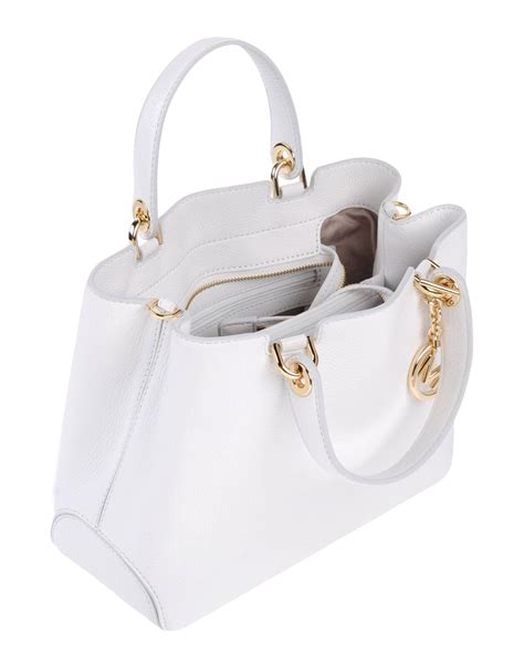 white michael kors bag ebay|white Michael Kors tote bag.